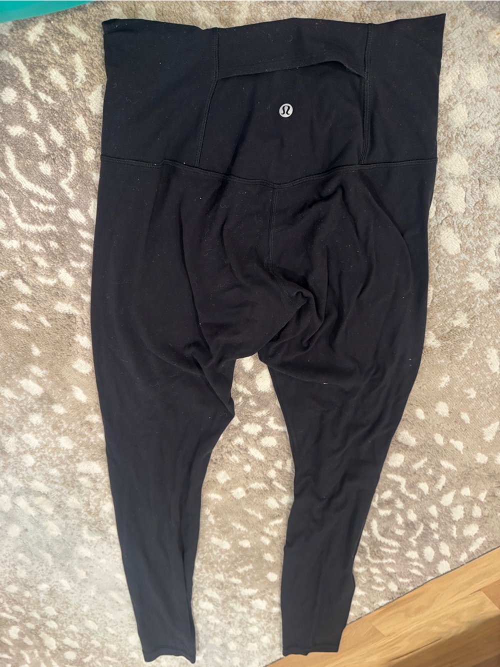 lululemon athletica Black Full-Length Leggings with High Waist